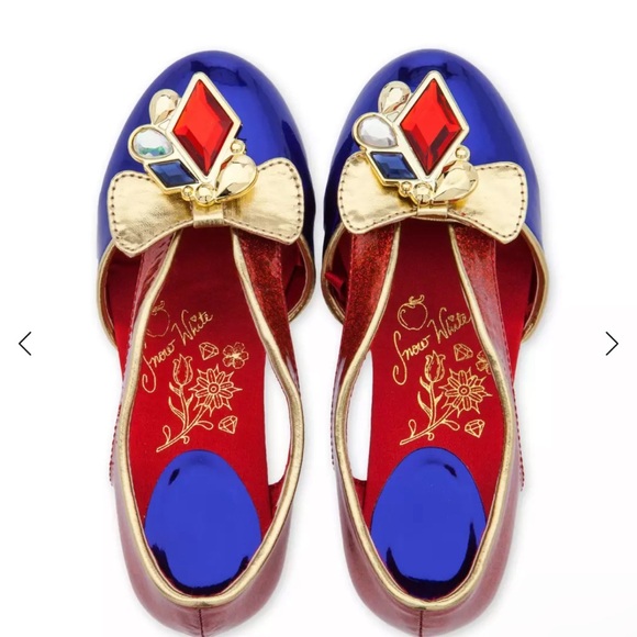 Snow White Costume Shoes for Kids - Picture 2 of 5